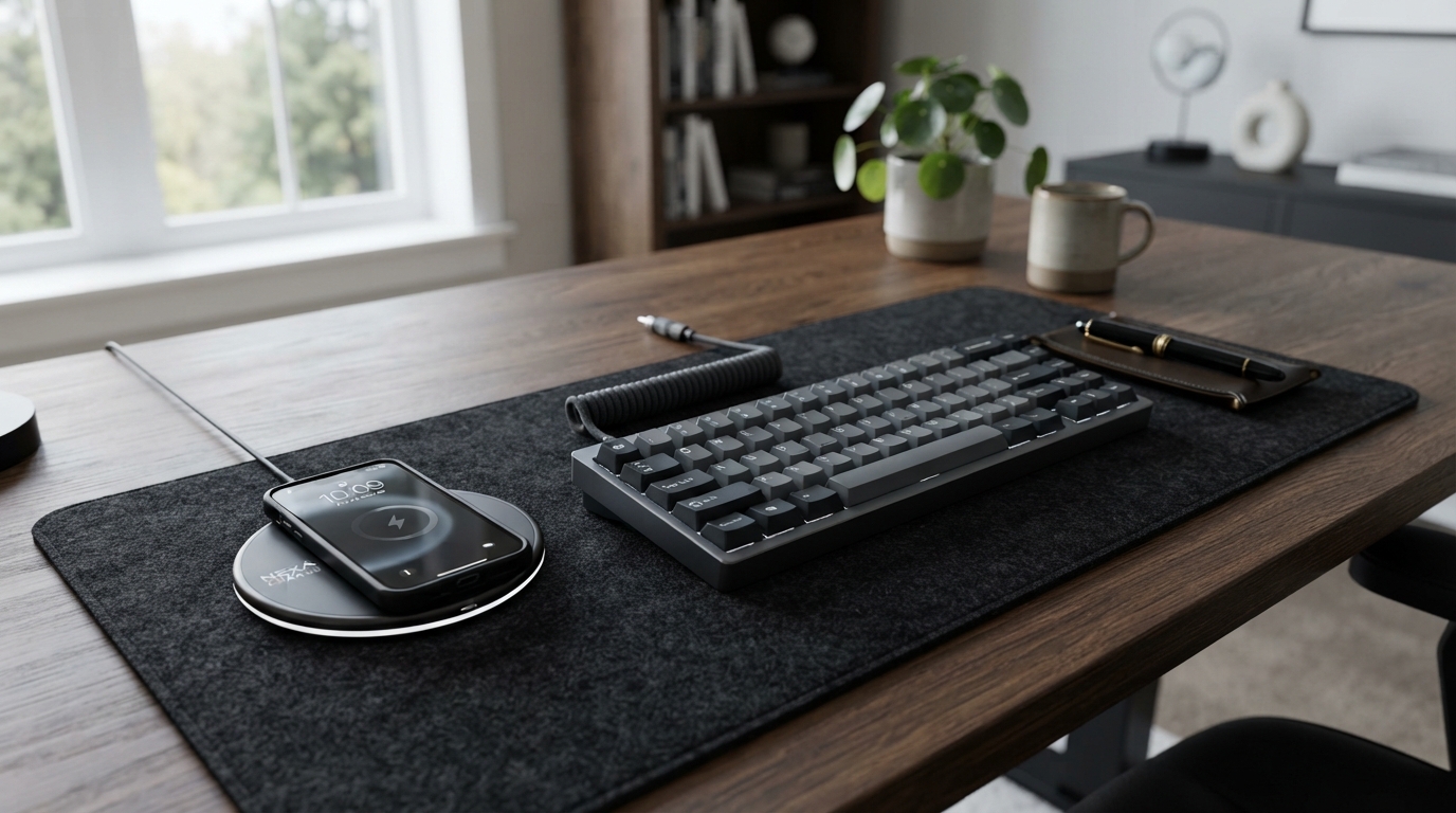 NEXA CHARGE Desk Setup